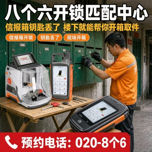 白石凹上门换锁修锁配汽车钥匙服务 - 八个六开锁