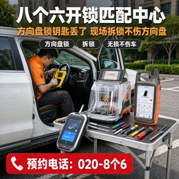 石门上门换锁修锁配汽车钥匙服务 - 八个六开锁