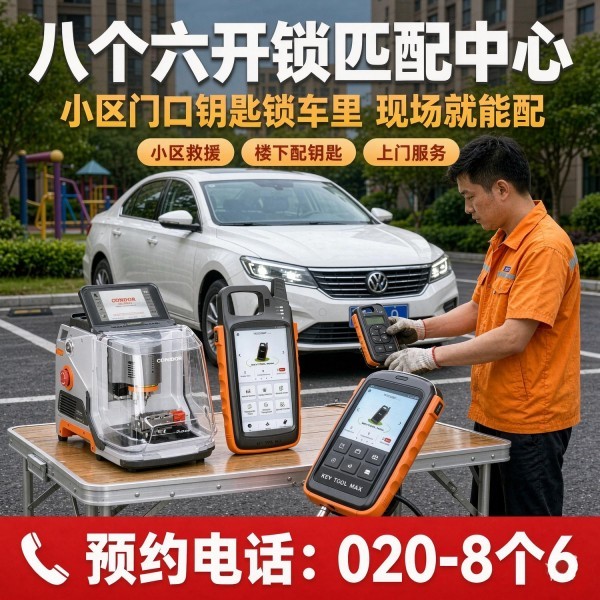 汇彩路口开锁修锁换锁配汽车钥匙 - 020-66666666