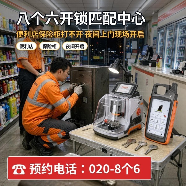 人和市场开锁修锁换锁配汽车钥匙 - 020-66666666