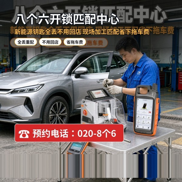 坑口开锁修锁换锁配汽车钥匙 - 020-66666666