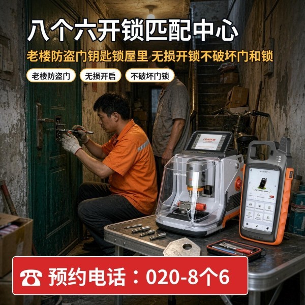 沙湾上门换锁修锁配汽车钥匙服务 - 八个六开锁