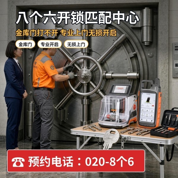 知识城上门换锁修锁配汽车钥匙服务 - 八个六开锁