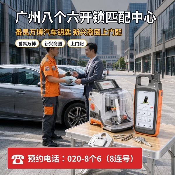 华侨工业园上门换锁修锁配汽车钥匙服务 - 八个六开锁