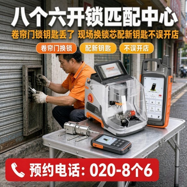 南漈上门换锁修锁配汽车钥匙服务 - 八个六开锁