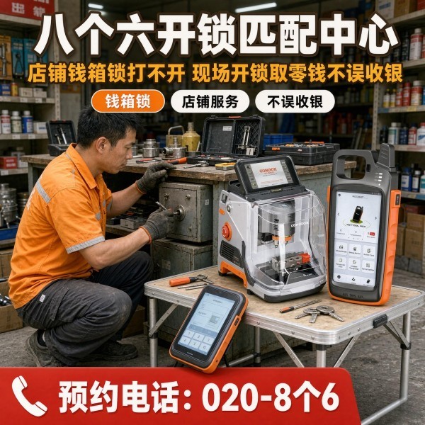 坑贝上门换锁修锁配汽车钥匙服务 - 八个六开锁