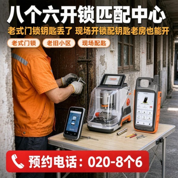 罗冲围客运站②开锁修锁换锁配汽车钥匙 - 020-66666666