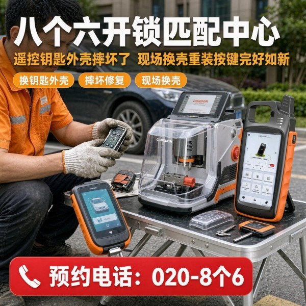 荔湖上门换锁修锁配汽车钥匙服务 - 八个六开锁