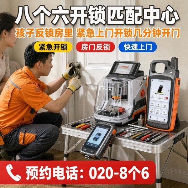 科学城24小时开锁服务热线 - 020-66666666