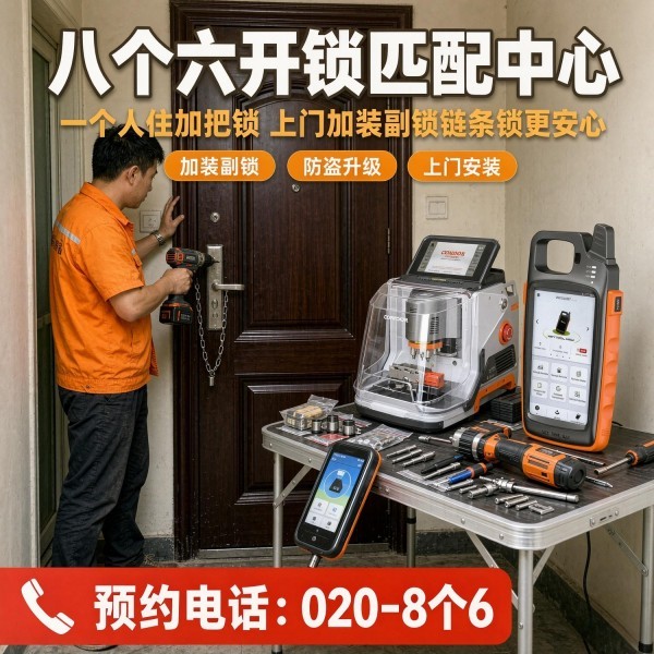 庆丰纺织一路上门换锁修锁配汽车钥匙服务 - 八个六开锁