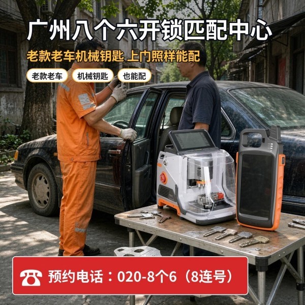 方华公路(高增村)上门换锁修锁配汽车钥匙服务 - 八个六开锁
