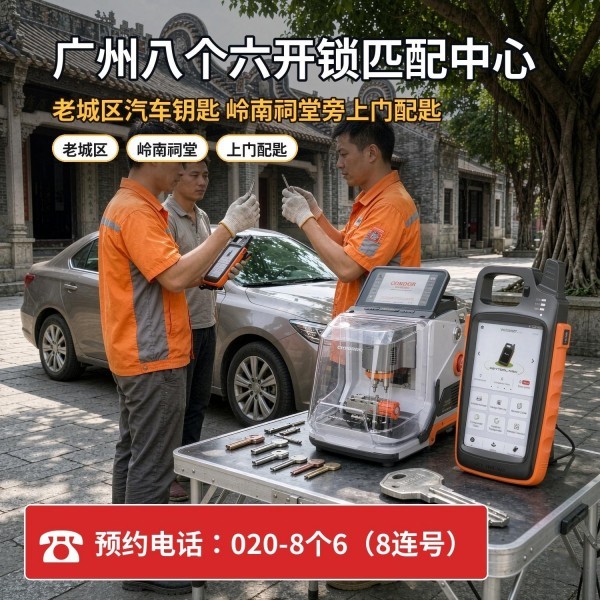 下芳村①开锁修锁换锁配汽车钥匙 - 020-66666666