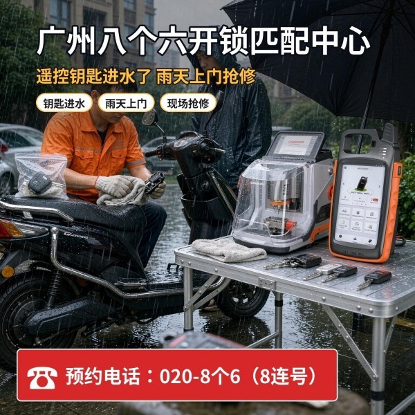 海幢上门换锁修锁配汽车钥匙服务 - 八个六开锁