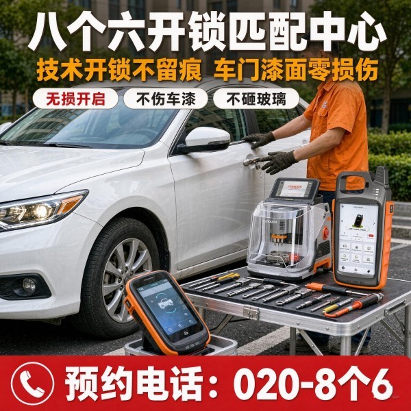 洛溪开锁修锁换锁配汽车钥匙 - 020-66666666