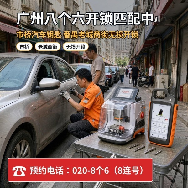 化龙开锁修锁换锁配汽车钥匙 - 020-66666666