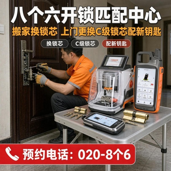 新塘开锁修锁换锁配汽车钥匙 - 020-66666666