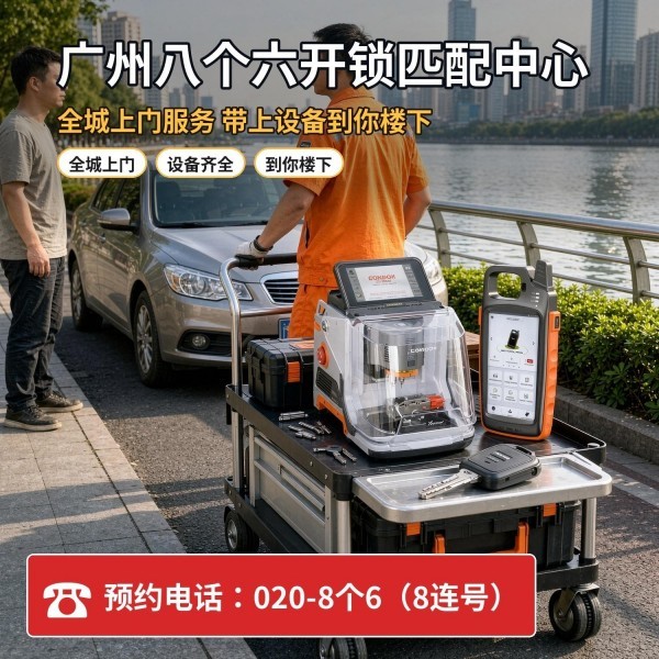 仲恺农业工程学院上门换锁修锁配汽车钥匙服务 - 八个六开锁