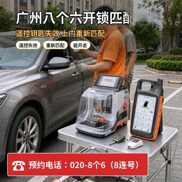棠景上门换锁修锁配汽车钥匙服务 - 八个六开锁