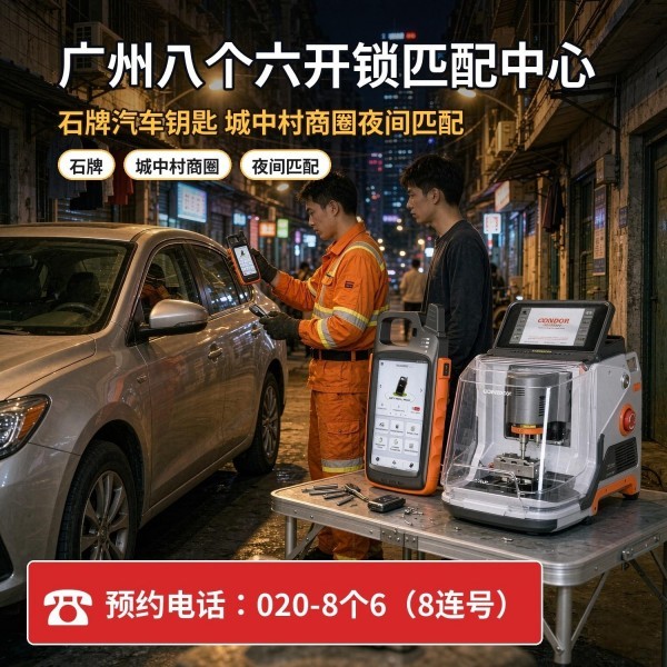 庙头开锁修锁换锁配汽车钥匙 - 020-66666666