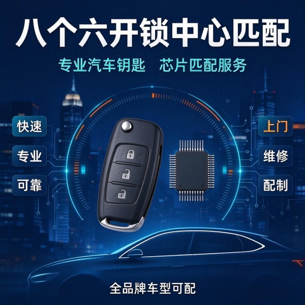 后滘村口上门换锁修锁配汽车钥匙服务 - 八个六开锁