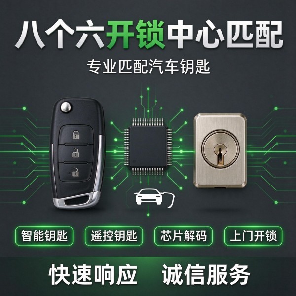 江泰路上门换锁修锁配汽车钥匙服务 - 八个六开锁
