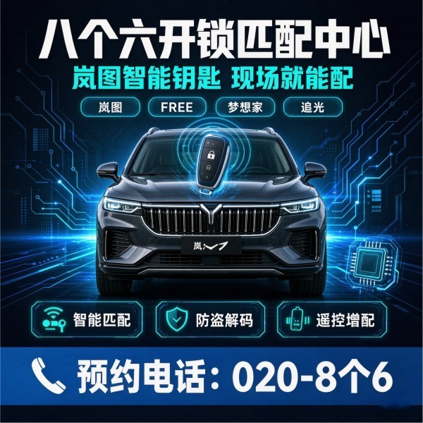 天园上门换锁修锁配汽车钥匙服务 - 八个六开锁