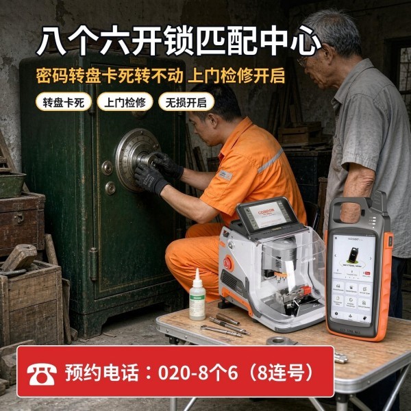 长寿路上门换锁修锁配汽车钥匙服务 - 八个六开锁