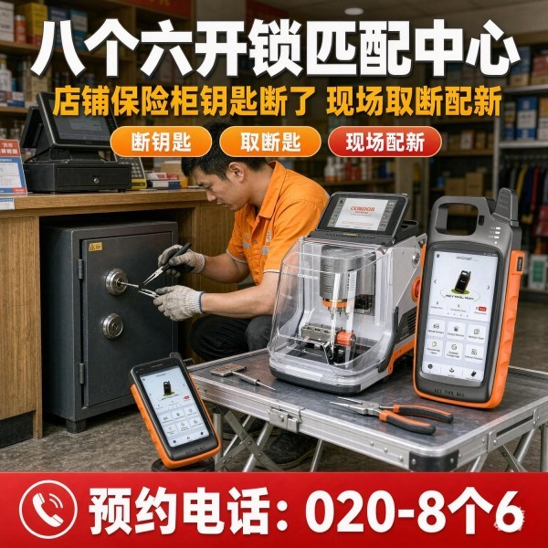 文化公园上门换锁修锁配汽车钥匙服务 - 八个六开锁