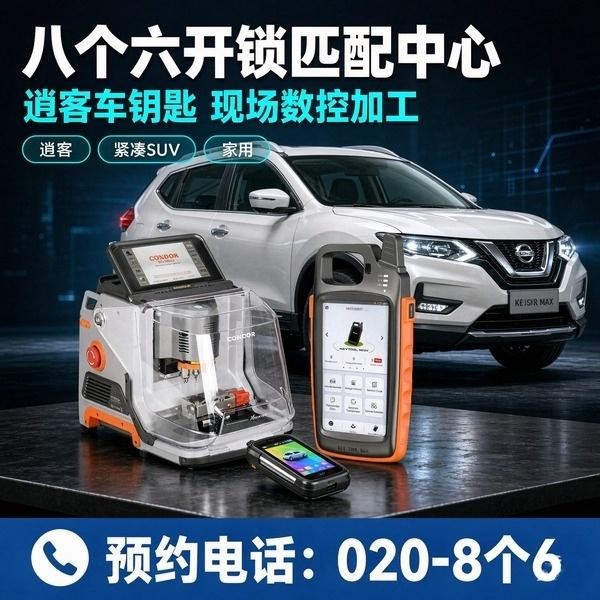 富康路上门换锁修锁配汽车钥匙服务 - 八个六开锁