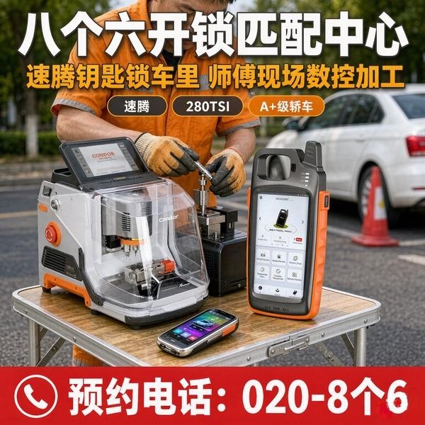 沙滘开锁修锁换锁配汽车钥匙 - 020-66666666
