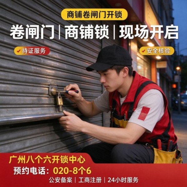 沥滘路24小时开锁服务热线 - 020-66666666