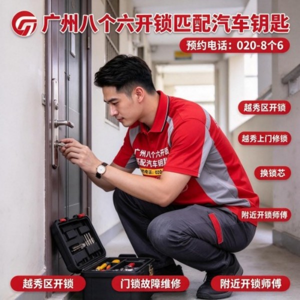 科韵路上门换锁修锁配汽车钥匙服务 - 八个六开锁