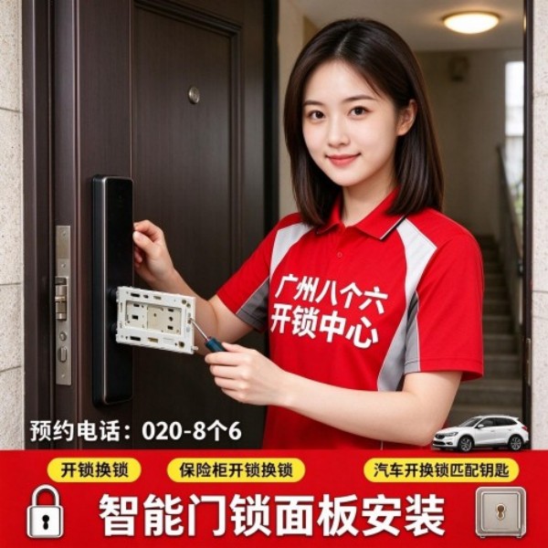 沙园①上门换锁修锁配汽车钥匙服务 - 八个六开锁