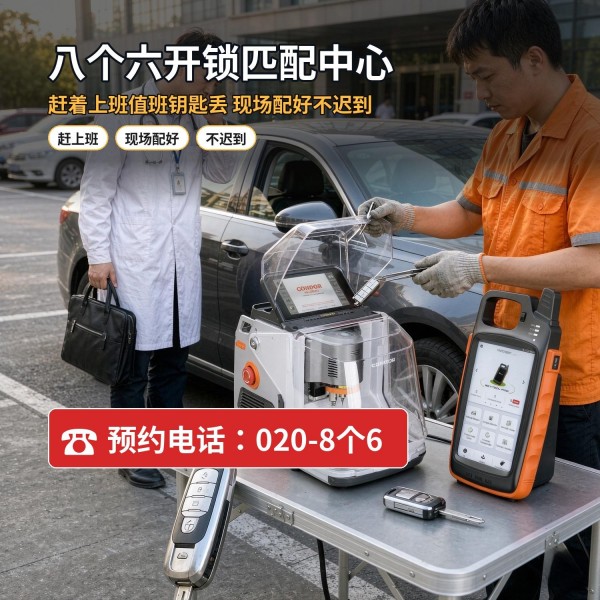 广外附属南沙学校站上门换锁修锁配汽车钥匙服务 - 八个六开锁