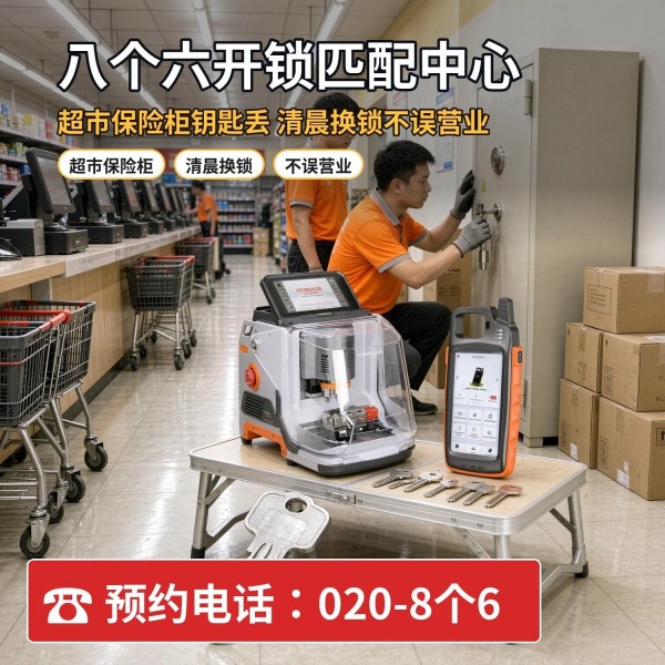 田心路上门换锁修锁配汽车钥匙服务 - 八个六开锁