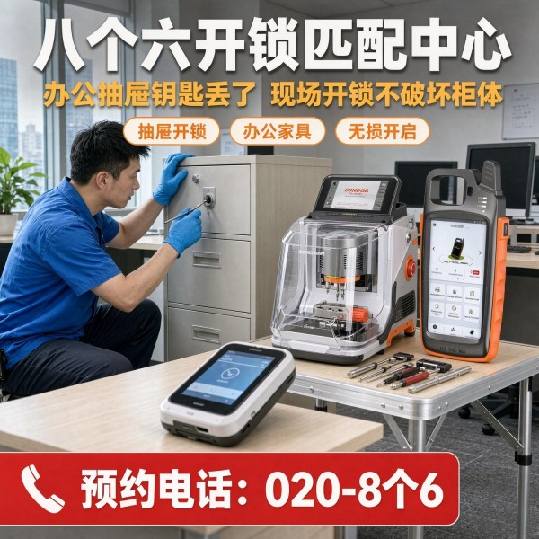 岭南上门换锁修锁配汽车钥匙服务 - 八个六开锁
