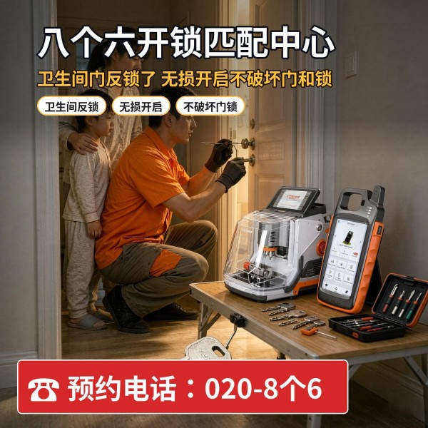 同济路开锁修锁换锁配汽车钥匙 - 020-66666666