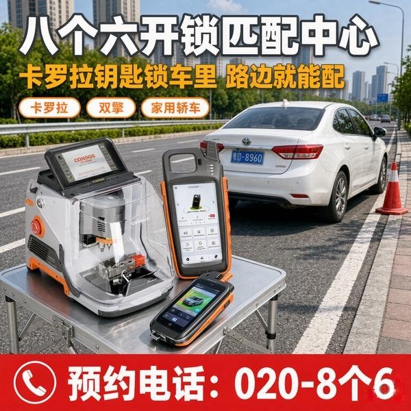 解放北路(应元路口)上门换锁修锁配汽车钥匙服务 - 八个六开锁