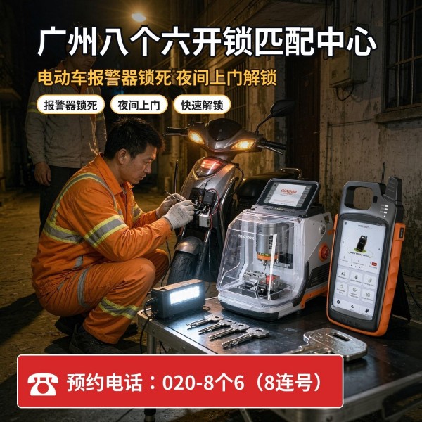 万科臻园上门换锁修锁配汽车钥匙服务 - 八个六开锁