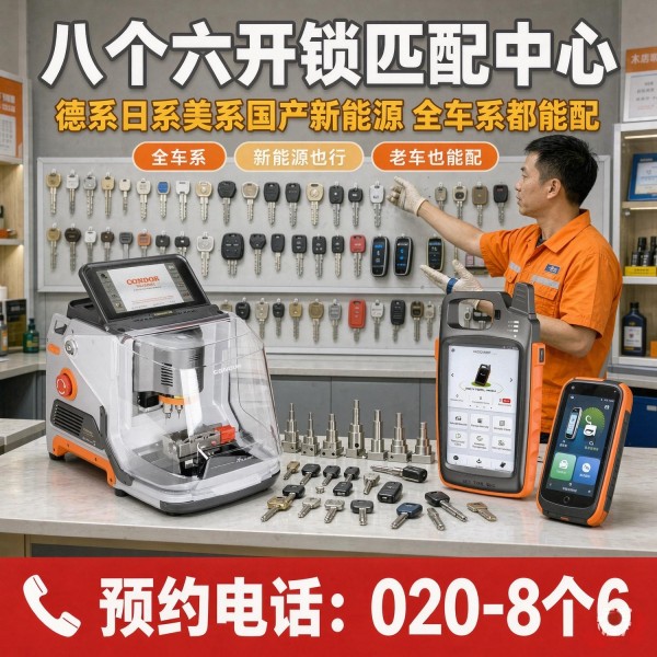 大沙开锁修锁换锁配汽车钥匙 - 020-66666666