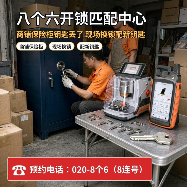 陈家祠上门换锁修锁配汽车钥匙服务 - 八个六开锁