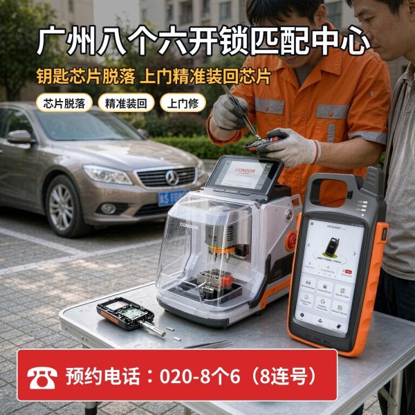 黄边开锁修锁换锁配汽车钥匙 - 020-66666666