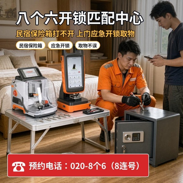 大沙上门换锁修锁配汽车钥匙服务 - 八个六开锁