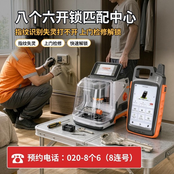 梯面开锁修锁换锁配汽车钥匙 - 020-66666666