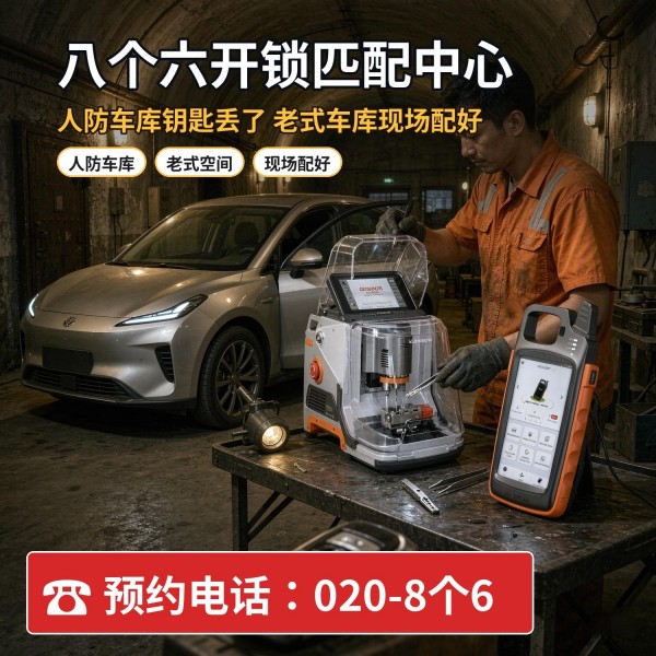 白云文化广场开锁修锁换锁配汽车钥匙 - 020-66666666