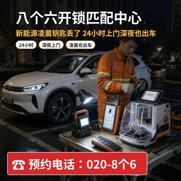 鹤边上门换锁修锁配汽车钥匙服务 - 八个六开锁